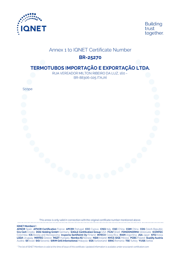 Certificado da Qualidade 2