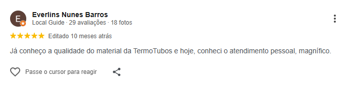 Avalia��o do Cliente 4